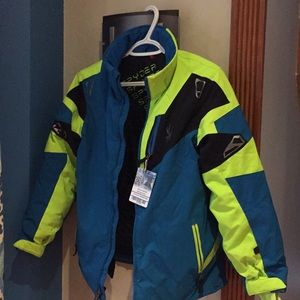 Boys spyder ski jacket. Size 14
